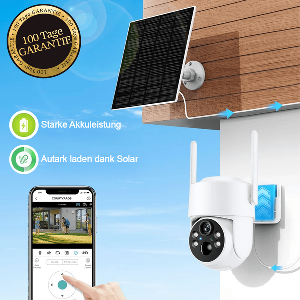 Avuso SolarSpion - Autarke Solarkamera für ein sicheres Zuhause